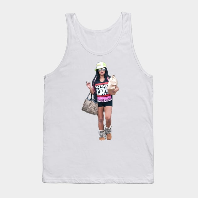 SNOOKI FROM JERSEY SHORE Tank Top by ematzzz